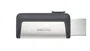 SanDisk Ultra Dual Drive USB Type-C 64GB, Pendrive USB 3.2 Gen 1 (3.1) con conector dual USB-A y USB-C, velocidad 150 MB/s, color Negro/Plata, modelo SDDDC2-064G-G46