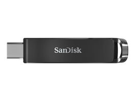 Sandisk - Memoria USB Tipo C 64 GB, USB 3.1 Gen 1, Hasta 150 MB/s Lectura, con Conector Retráctil y Software SecureAccess Incluido