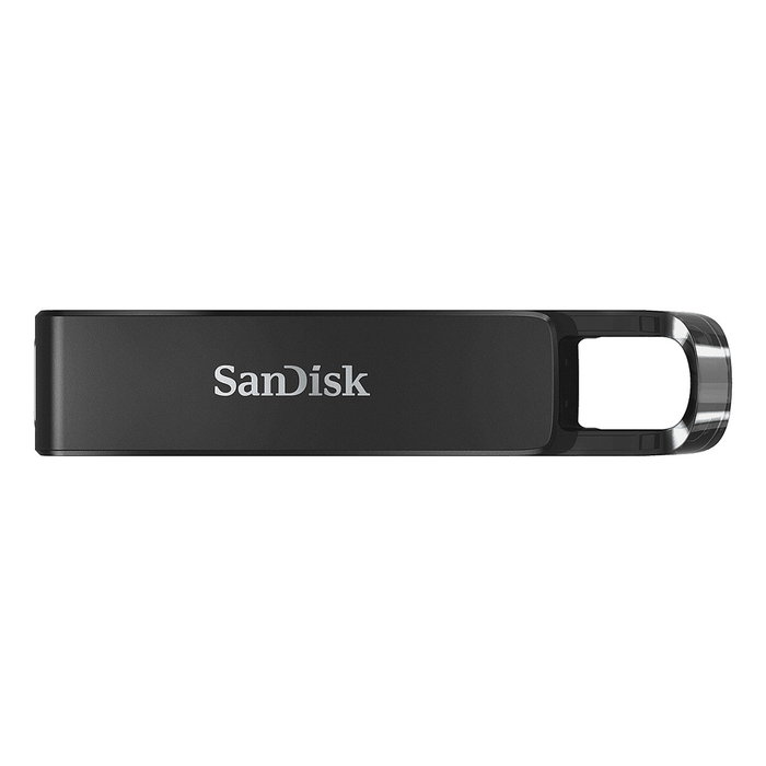 Sandisk SanDisk Ultra 64GB USB 3.1 Gen 1 Type-C Pendrive con Protección por Contraseña y Software, Negro