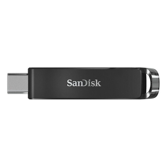 Sandisk SanDisk Ultra 64GB USB 3.1 Gen 1 Type-C Pendrive con Protección por Contraseña y Software, Negro