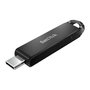 Sandisk SanDisk Ultra 64GB USB 3.1 Gen 1 Type-C Pendrive con Protección por Contraseña y Software, Negro