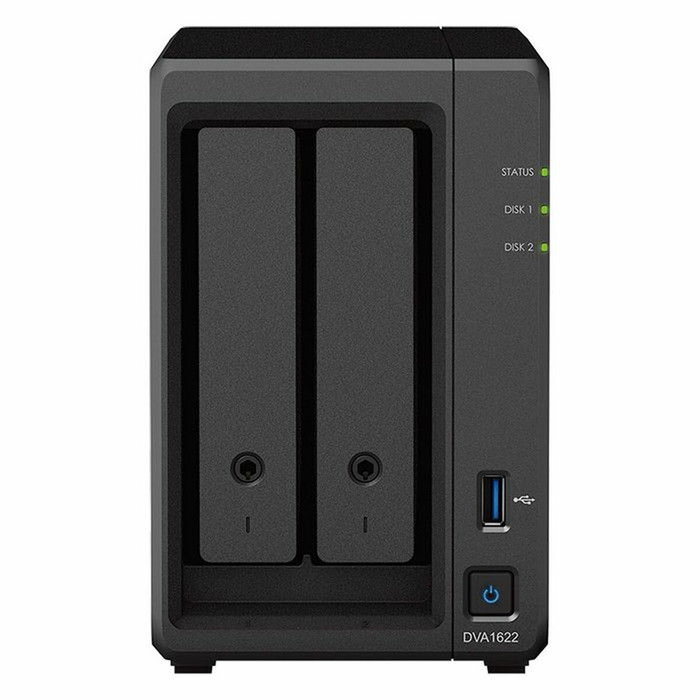 Synology DVA1622 NVR de 2 bahías con IA