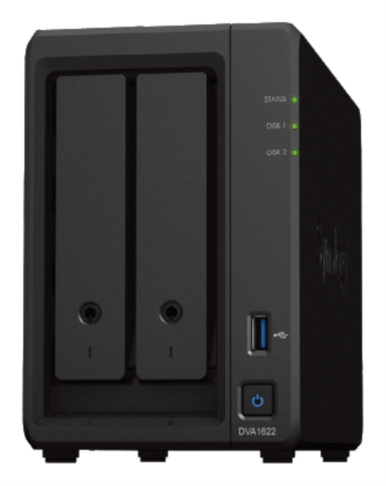 Synology DVA1622 NVR de 2 bahías con IA
