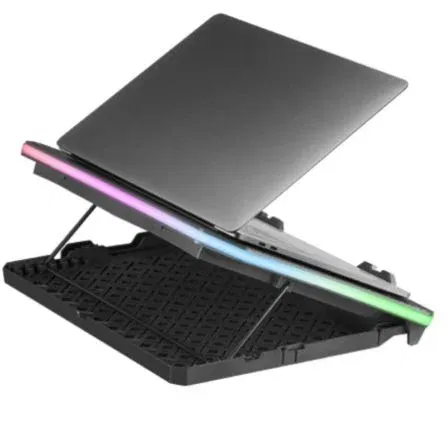 Mars Gaming Soporte Refrigerante MNBC6 XL para Portátiles hasta 19" con Iluminación LED ARGB y 3 Ventiladores
