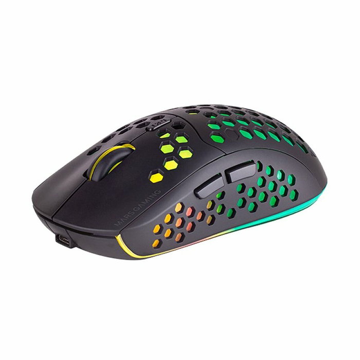 Mars Gaming MMW3 Ratón Gaming Inalámbrico Negro