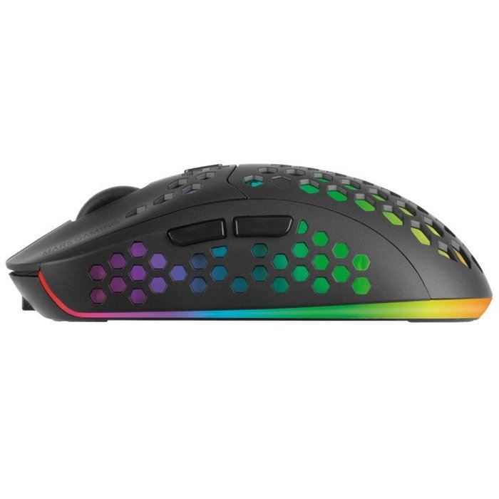 Mars Gaming MMW3 Ratón Gaming Inalámbrico Negro