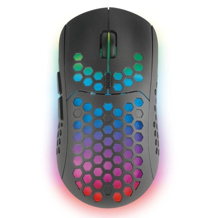 Mars Gaming MMW3 Ratón Gaming Inalámbrico 3200 DPI Negro