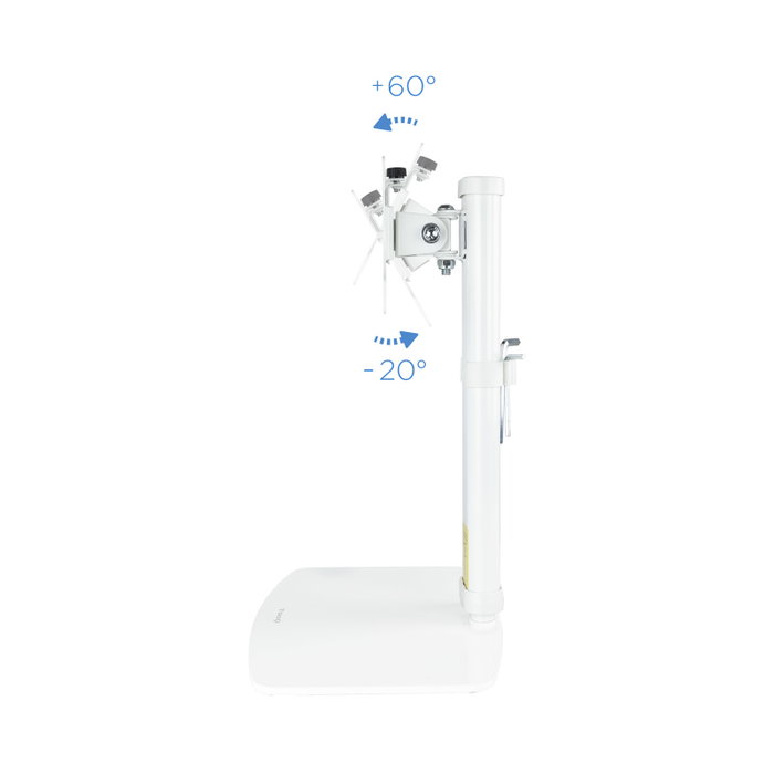 Tooq Soporte de Mesa para TV/Monitor de 17 a 27 Pulgadas Blanco, VESA 75x75/100x100, Peso Máximo 6kg Tooq Soporte de Mesa para TV/Monitor de 17 a 27 Pulgadas Blanco, VESA 75x75/100x100, Peso Máximo 6kg
