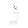 Tooq Soporte de Mesa para TV/Monitor de 17 a 27 Pulgadas Blanco, VESA 75x75/100x100, Peso Máximo 6kg
