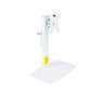 Tooq Soporte de Mesa para TV/Monitor de 17 a 27 Pulgadas Blanco, VESA 75x75/100x100, Peso Máximo 6kg