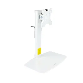 Tooq Soporte de Mesa para TV/Monitor de 17 a 27 Pulgadas Blanco, VESA 75x75/100x100, Peso Máximo 6kg