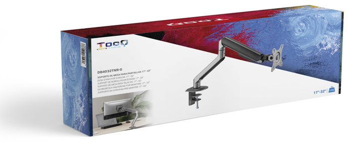 Tooq Soporte de Mesa para Monitor DB4032TNR-G 17-32 Pulgadas Negro Tooq Soporte de Mesa para Monitor DB4032TNR-G 17-32 Pulgadas Negro