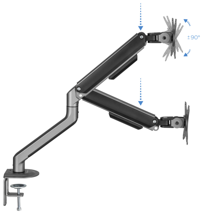Tooq Soporte de Mesa para Monitor DB4032TNR-G 17-32 Pulgadas Negro Tooq Soporte de Mesa para Monitor DB4032TNR-G 17-32 Pulgadas Negro