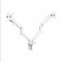 TooQ Soporte para Monitor de Escritorio DB4132TNR-W Blanco para 2 Pantallas de 17-32 pulg.