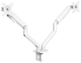 TooQ Soporte para Monitor de Escritorio DB4132TNR-W Blanco para 2 Pantallas de 17-32 pulg.