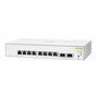 HP Enterprise Aruba Instant On 1930 Switch Gestionado L2+, 8 Puertos Gigabit Ethernet + 2 Slots SFP, 20 Gb/s, Calidad de Servicio (QoS), VLAN, Rack 1U