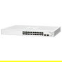 HPE Aruba Instant On 1830 Switch de 24 puertos Gigabit y 2 SFP, con gestión en la nube, L2, montaje en rack 1U