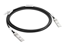 HPE Aruba Networking Cable DAC 10G SFP+ to SFP+, 3m, Cobre Directo, Conectores Macho, Color Negro/Plata, para Fibra Óptica e InfiniBand