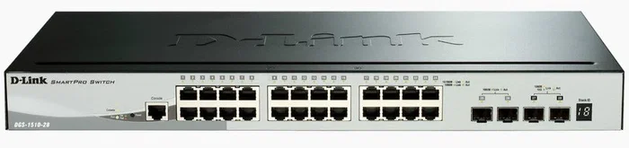 D-Link DGS-1510-28X/E SmartPro 24 Puertos Gigabit y 4 SFP+