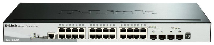 D-Link DGS-1510-28P/E Switch Gestionado de 28 Puertos con PoE y SFP+