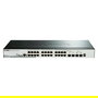 D-Link Switch DGS-1510-28P PoE M Gigabit Ethernet Gestionado 24 Puertos con 2 Puertos SFP+ Apilable L3