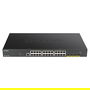 D-Link DGS-1250-28XMP Switch Gestionado PoE+ Gigabit Ethernet 24 Puertos 10/100/1000BASE-T 4 Puertos 10-Gigabit SFP+