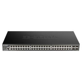 D-Link DGS-1250-52X/E Switch Gestionado Gigabit Ethernet 48+4 Puertos SFP+ Montaje en Rack