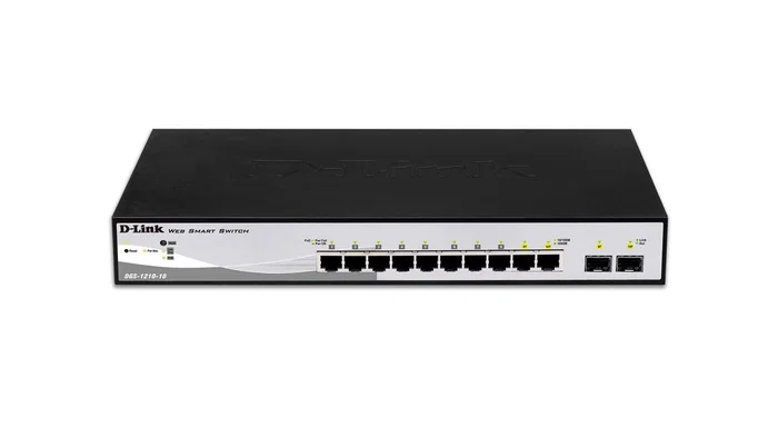 D-Link DGS-1210-10/E Switch Gigabit Inteligente de 10 Puertos con 2 SFP D-Link DGS-1210-10/E Switch Gigabit Inteligente de 10 Puertos con 2 SFP