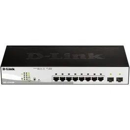 Dlink Switch Gestionado DGS-1210-08P PoE, 8 Puertos RJ45 10/100/1000 SFP Gestionado