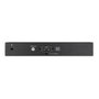 D-Link DGS-1210-08P Conmutador Gestionado L2 Gigabit con 8 Puertos PoE+, 2 SFP, Montaje en Rack, Negro