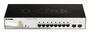 D-Link DGS-1210-08P/E Switch Gestionado 8 Puertos Gigabit PoE con 2 SFP