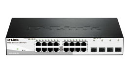 D-Link DGS-1210-20/E Switch Inteligente de 20 Puertos Gigabit con 4 Combo SFP