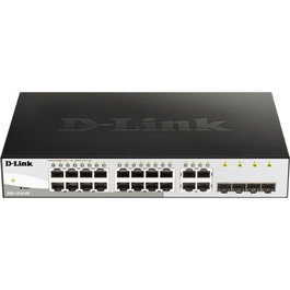 D-Link DGS-1210-20/E Switch Gestionado L2 con 20 Puertos Gigabit y 4 Combo SFP