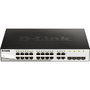 D-Link DGS-1210-20/E Switch Gestionado L2 con 20 Puertos Gigabit y 4 Combo SFP