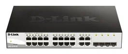 D-Link DGS-1210-20 Switch Gestionado L2 Gigabit Ethernet 10/100/1000 Montaje en Rack 1U Negro