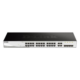 D-Link DGS-1210-28 Switch Gestionado Gigabit Layer2/L2+ de 28 Puertos (24xRJ-45, 1U, Rack)