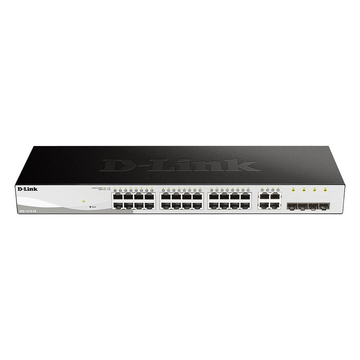 D-Link DGS-1210-28 Switch Gestionado Gigabit Layer2/L2+ de 28 Puertos (24xRJ-45, 1U, Rack) D-Link DGS-1210-28 Switch Gestionado Gigabit Layer2/L2+ de 28 Puertos (24xRJ-45, 1U, Rack)