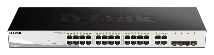 D-Link DGS-1210-28/E Switch de red 28 puertos L2 Smart Managed Gigabit