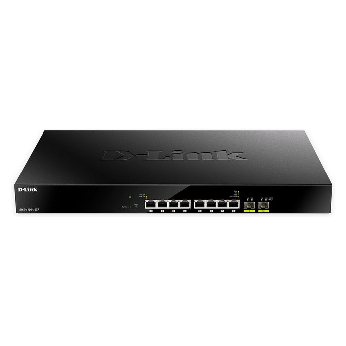D-Link DMS-1100-10TP Switch Gestionado 10 Puertos PoE+ Multi-Gigabit