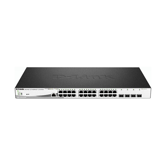D-Link DGS-1210-28MP/E Switch Gestionado L2 Gigabit 24 Puertos PoE+ 4 SFP Montaje en Rack 1U D-Link DGS-1210-28MP/E Switch Gestionado L2 Gigabit 24 Puertos PoE+ 4 SFP Montaje en Rack 1U