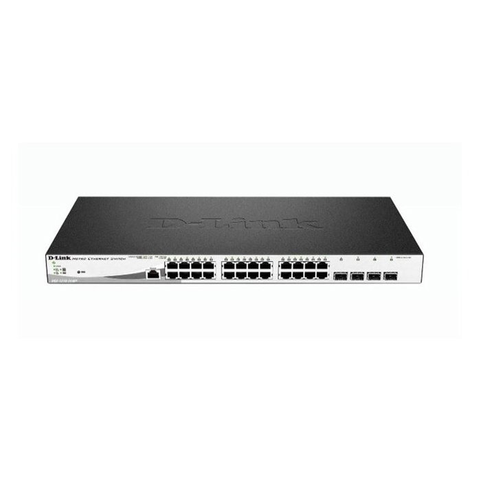 D-Link DGS-1210-28MP/E Switch Smart Plus de 28 Puertos PoE+ con 4 SFP