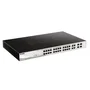 D-Link DGS-1210-28MP/E - Conmutador Gestionado Gigabit 28 Puertos (24 PoE 10/100/1000, 4 Combo SFP, 370W, L2+) - Conmutador de Red Inteligente para Empresa