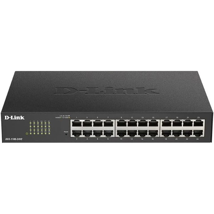 D-Link DGS-1100-24V2/E Switch Gestionado L2 de 24 Puertos Gigabit Ethernet