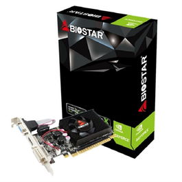 Biostar Tarjeta Gráfica Nvidia GeForce GT 210 1GB DDR3, PCI Express 2.0 x16, HDMI, DVI, D-Sub