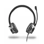 NGS MSX 11 PRO Auriculares Supraurales con Micrófono, Negro