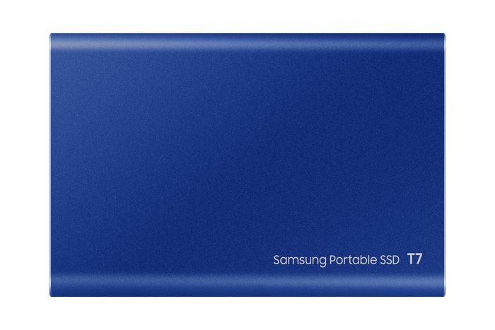 Samsung SSD T7 Portable 2TB NVMe Externo - Azul, Lectura 1050MB/s, Escritura 1000MB/s - Almacenamiento Externo de Alta Velocidad