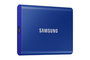 Samsung SSD T7 Portable 2TB NVMe Externo - Azul, Lectura 1050MB/s, Escritura 1000MB/s - Almacenamiento Externo de Alta Velocidad