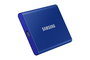 Samsung SSD T7 Portable 2TB NVMe Externo - Azul, Lectura 1050MB/s, Escritura 1000MB/s - Almacenamiento Externo de Alta Velocidad