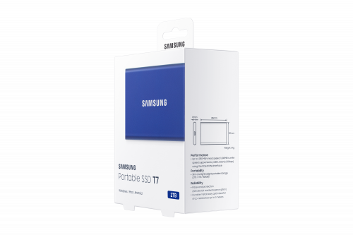 Samsung Portable SSD T7 2 TB Azul
