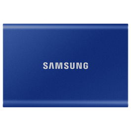 Samsung Portable SSD T7 2TB, USB 3.2 Gen 2 (10 Gbps), Azure Blue, Unidad de Estado Sólido Externa